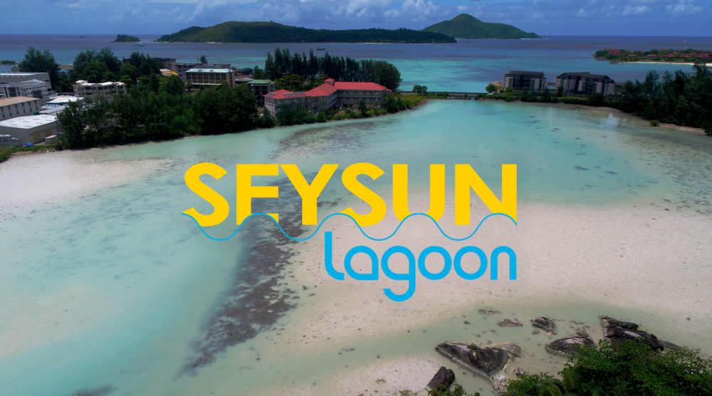 Illustration of Qair's floating solar project SaySun in Lagoon Providence, Seychelles